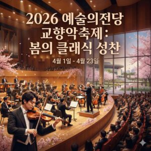 2026 예술의전당 교향악축제 티켓 예매 일정 및 라인업 총정리