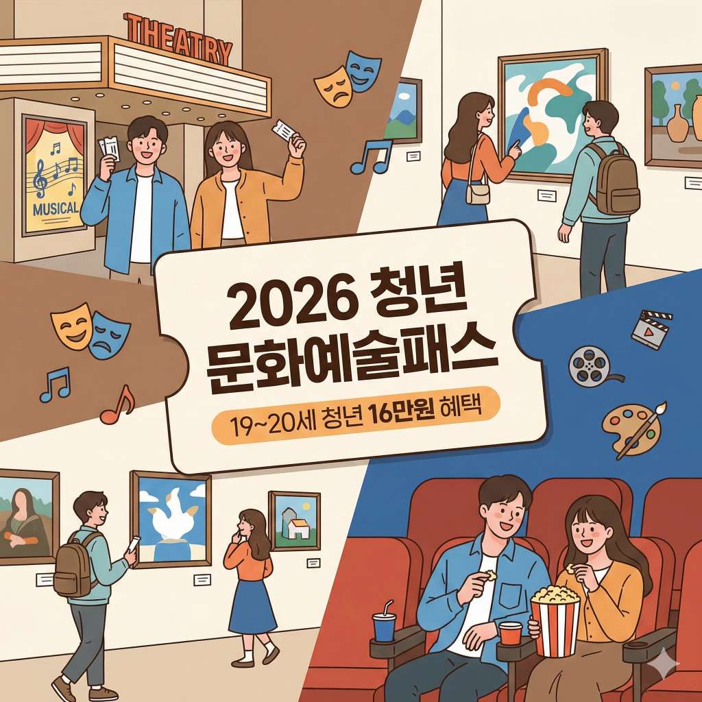 2026 청년 문화예술패스 신청 방법