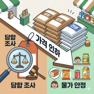 제당업체 담합 의혹 조사와 전분 및 당류 가격 인하