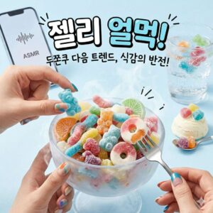 젤리 얼먹, 두쫀쿠 다음 트렌드로 급부상! 맛과 식감 살리는 꿀팁