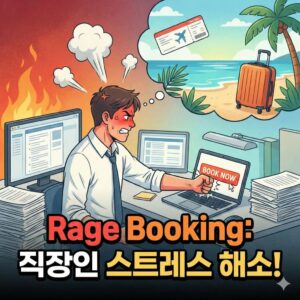 직장인 스트레스 해소법, 분노 예약