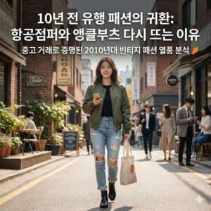 10년 전 유행 패션의 귀환
