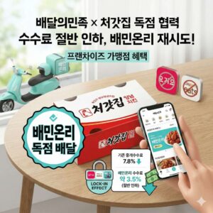 배달의민족 배민온리 재시도, 처갓집 협력과 중개수수료 인하의 모든 것